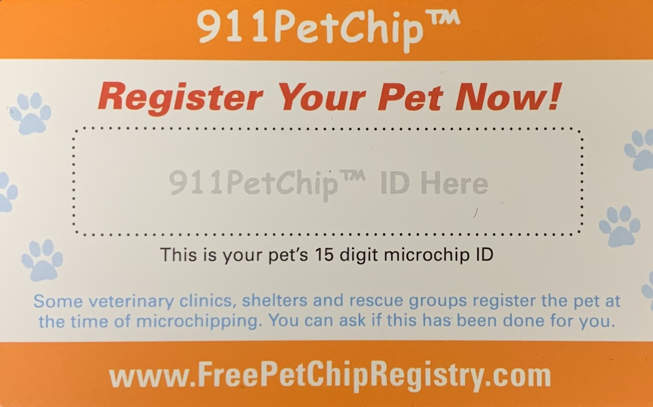 911 PetChip